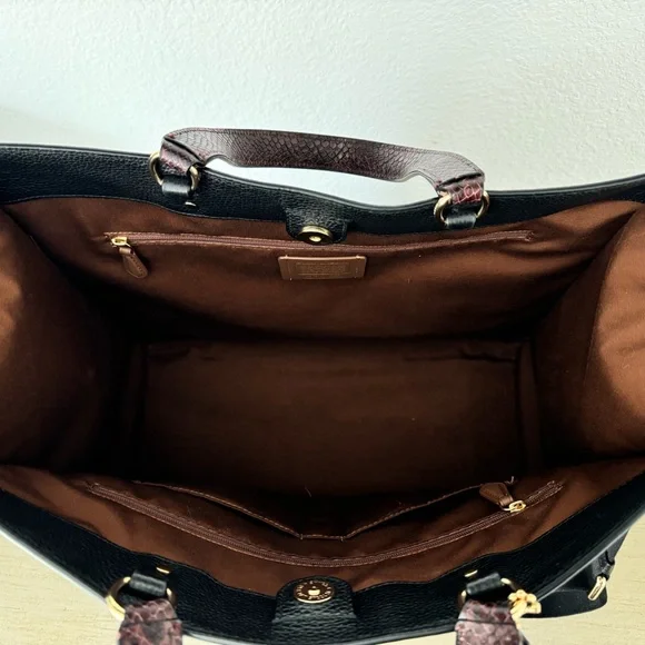 Coach x Basquiat Brown Signature Canvas Tote - Picture 6 of 6